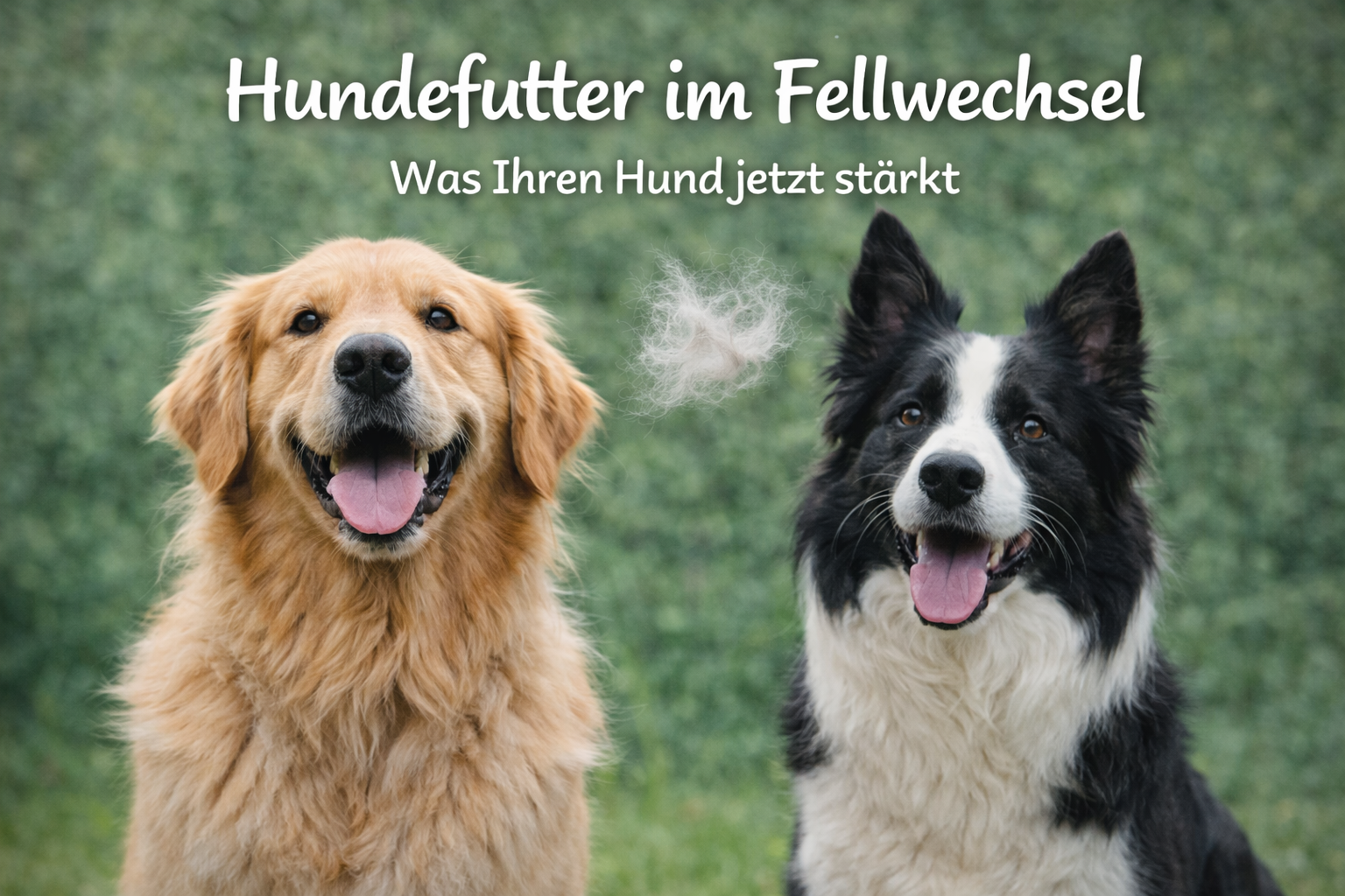 Hundefutter im Fellwechsel: Was Ihren Hund jetzt wirklich stärkt