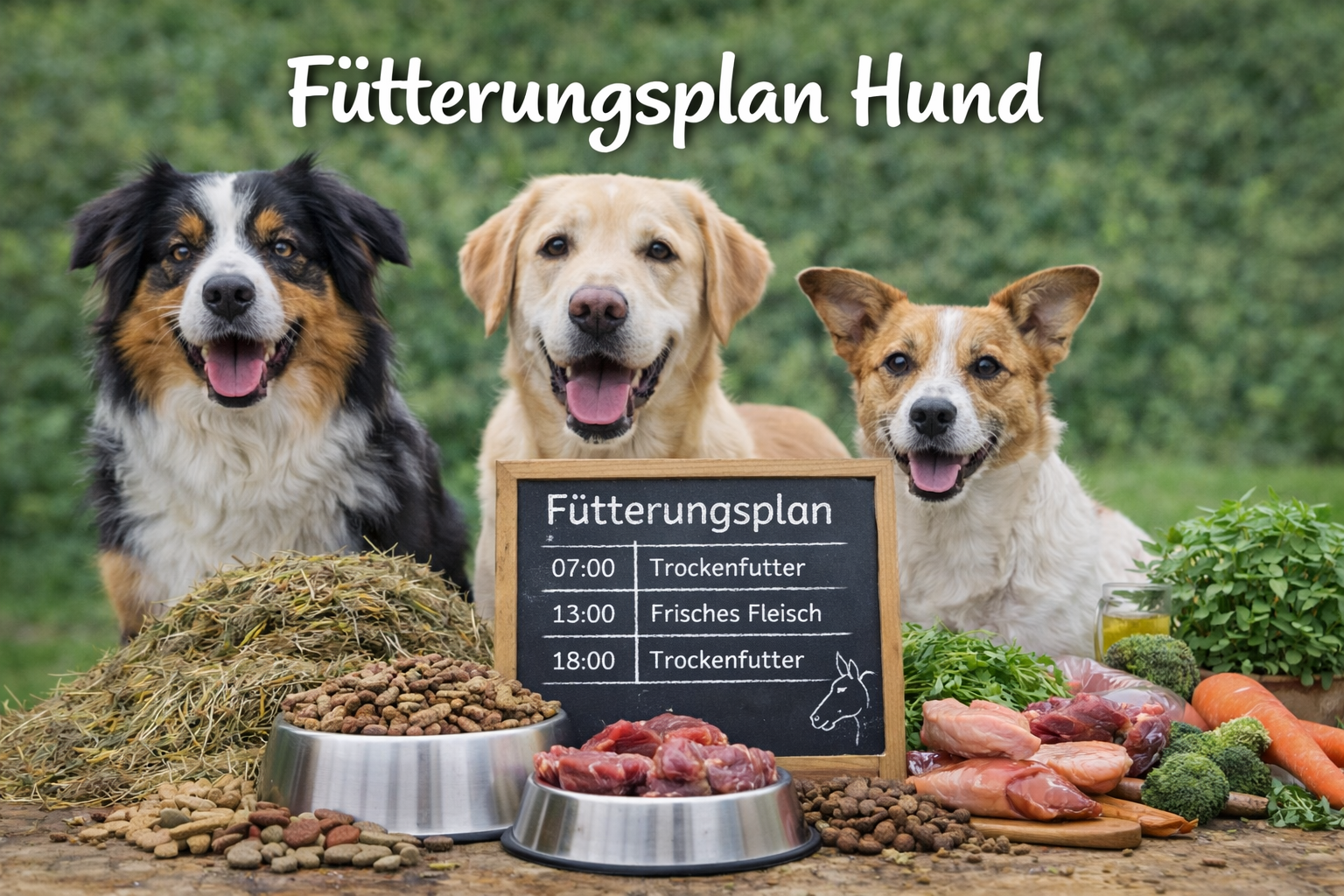 Fütterungsplan Hund