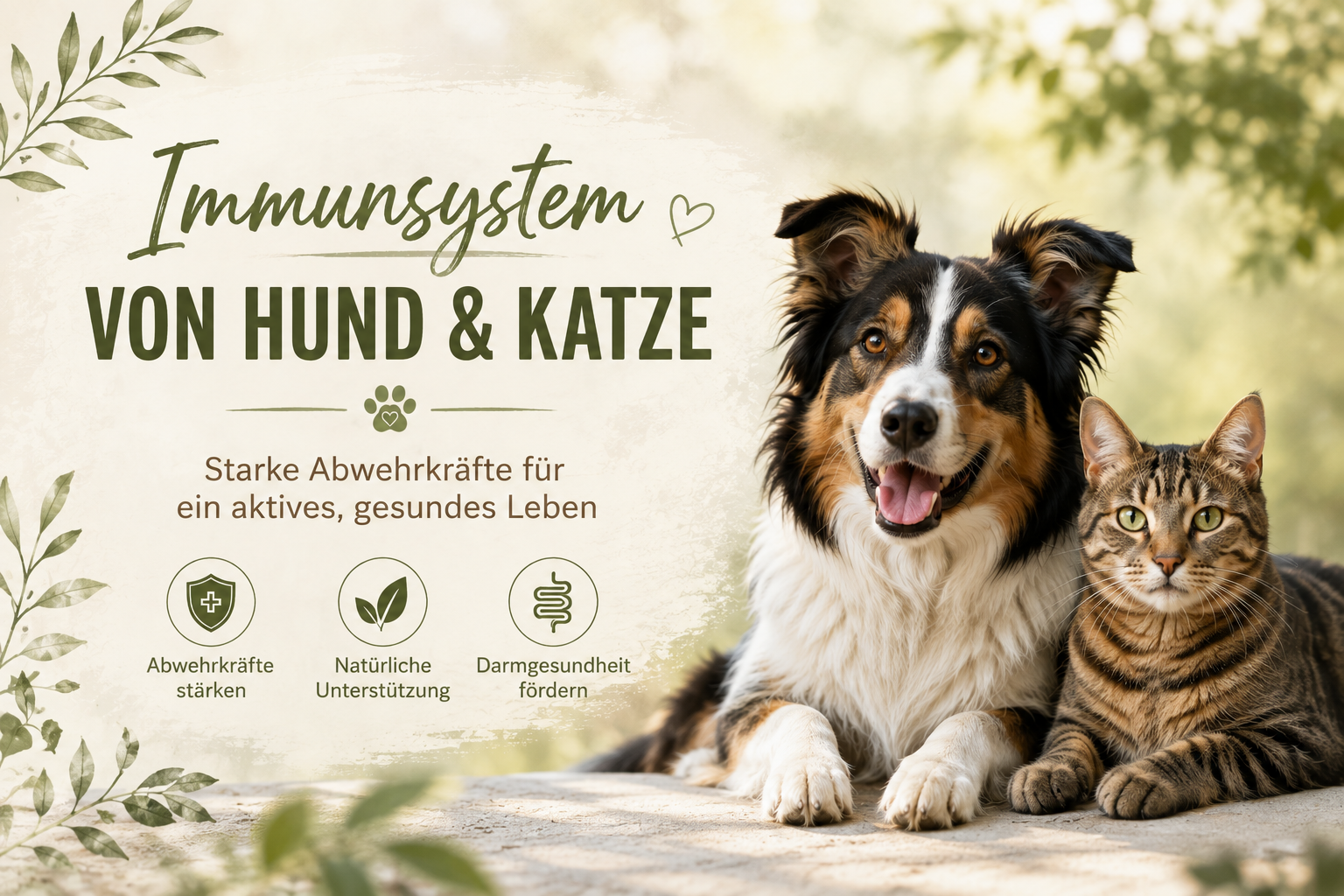 Das Immunsystem von Hund und Katze: Warum der Darm im Mittelpunkt steht