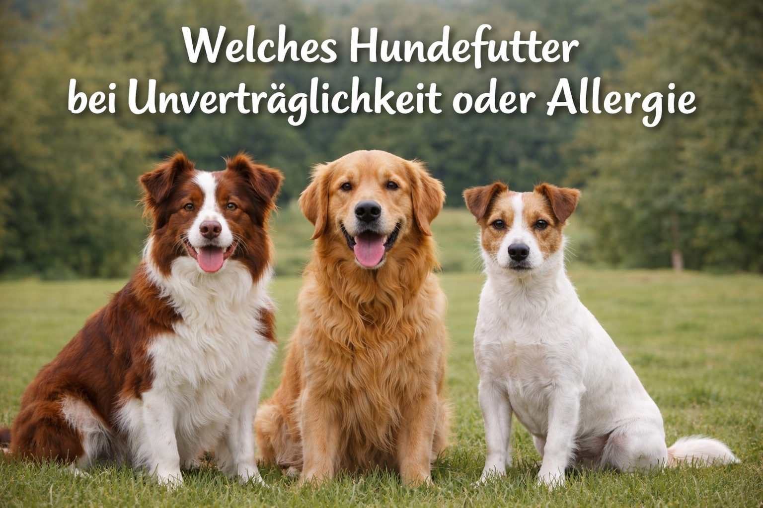 Welches Hundefutter bei Unverträglichkeit oder Allergie