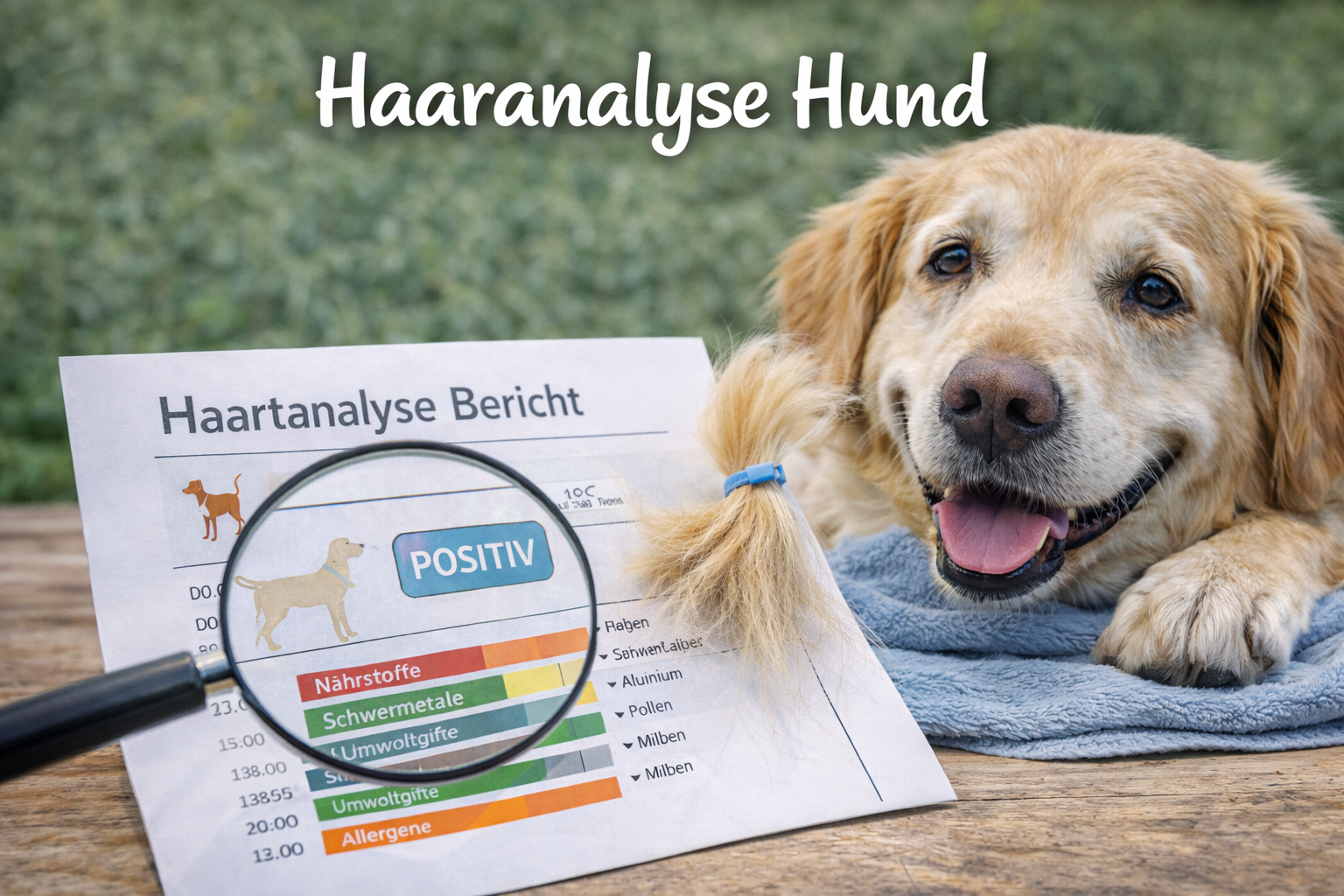 Haaranalyse beim Hund