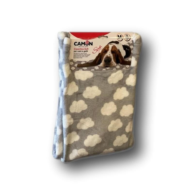 CAMON Kuscheldecke mit Wolken