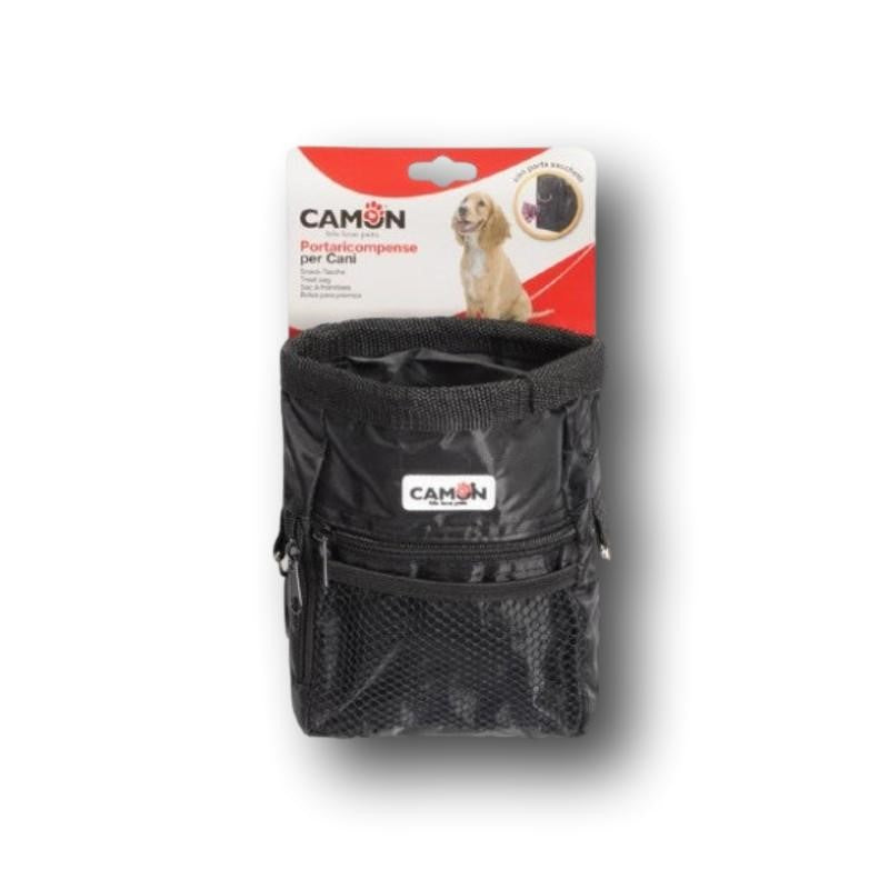 leckerli aufbewahrung hund Camon Snacktasche Oxford für Hunde – Leckerli griffbereit