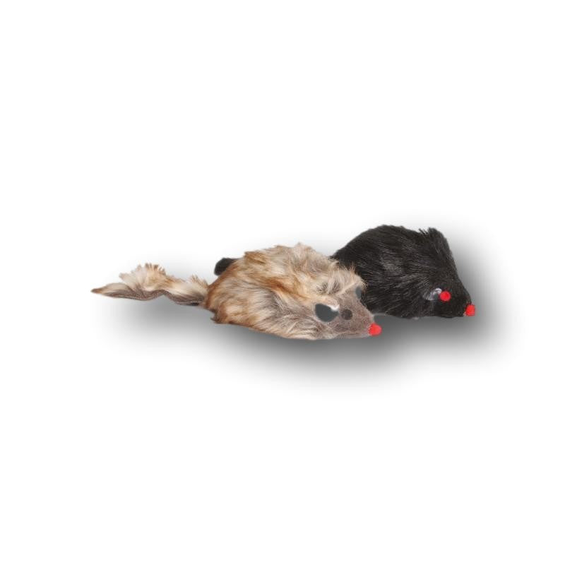 Die raschelnde Camon Maus animiert Katzen zum Spielen, Jagen und Toben. Assortierte Ausführung, Lieferung erfolgt als einzelnes Katzenspielzeug.