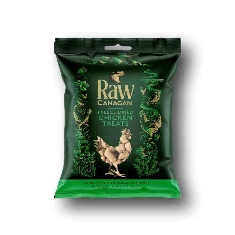 Leckere Raw Chicken Treats von Canagan, gefriergetrocknet und ideal als natürliche Belohnung für Hunde mit hohem Fleischanteil für jeden Tag.

Canagan Raw Chicken Treats für Hunde, gefriergetrocknete Hühnerstücke als hochwertige Belohnung mit hohem Fleischanteil, passend für Training, Spaziergang und kleine Genussmomente im Alltag.