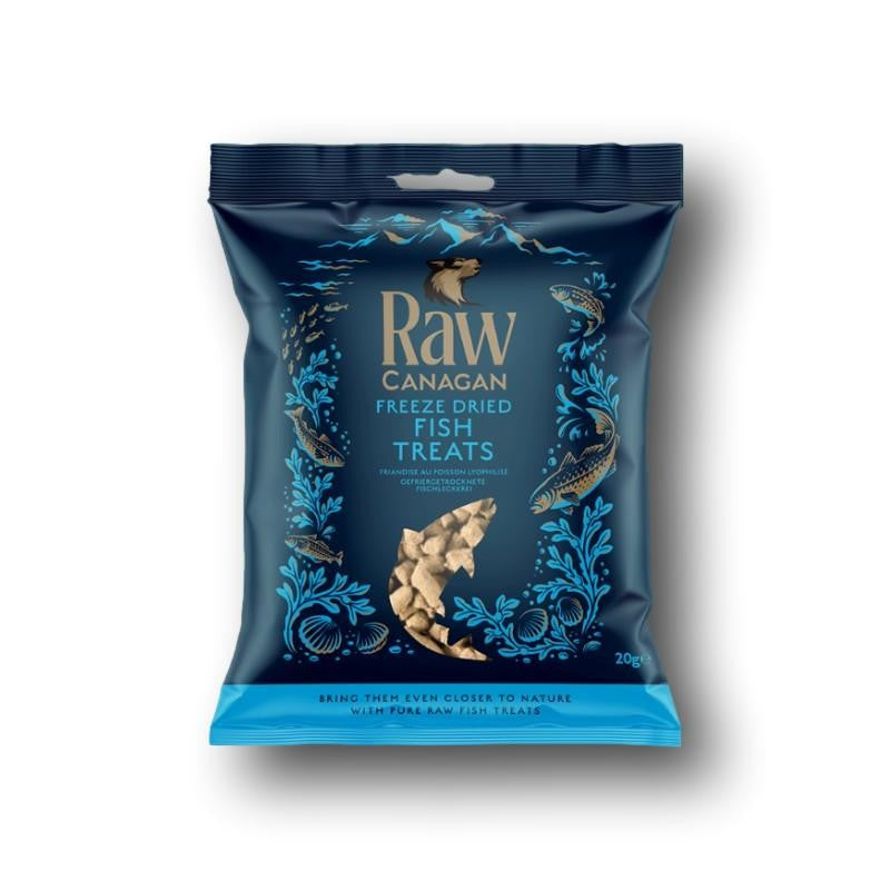 Canagan Raw Fish Treats mit Fisch, gefriergetrocknet und ideal als natürliche Belohnung für Hunde mit hohem Fischanteil und feinem Geschmack.

Canagan Raw Fish Treats mit Fisch für Hunde, gefriergetrocknet und praktisch portionierbar, als schmackhafte Belohnung beim Training, auf Spaziergängen oder für kleine Genussmomente im Alltag.