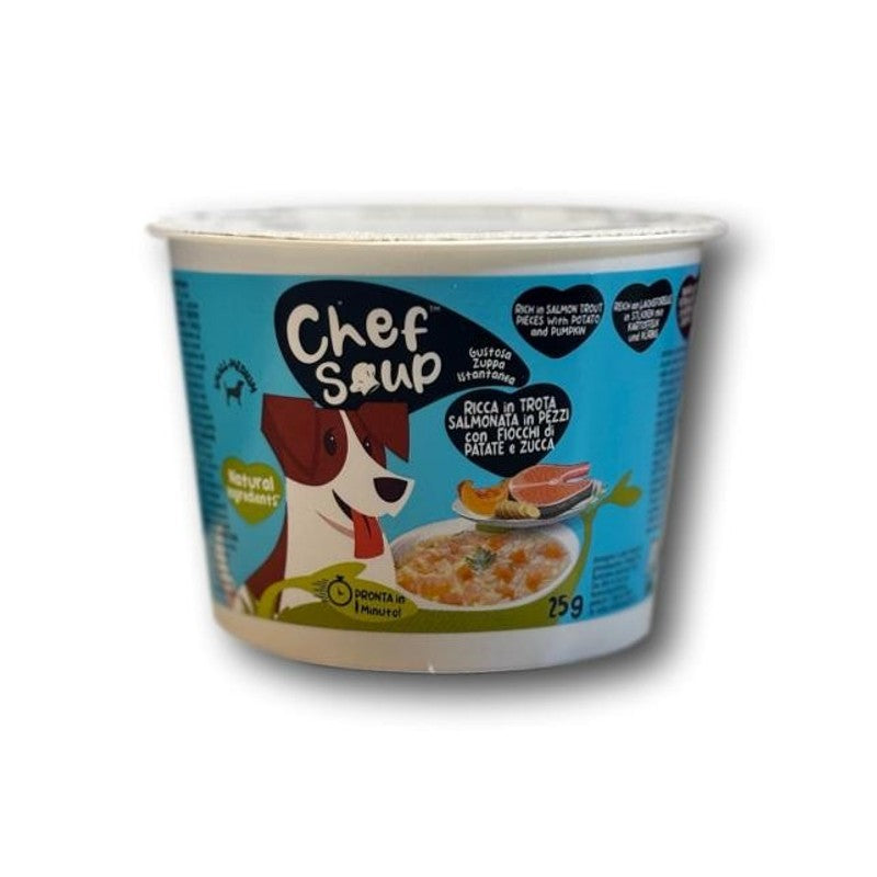 Chef Soup Lachsforelle mit Kartoffeln