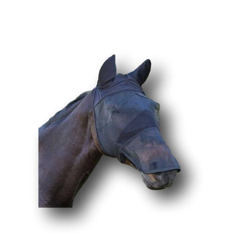 Covalliero Fliegenmaske mit Nüsterschutz