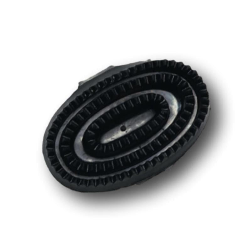 Gummistriegel Junior - Schwarz