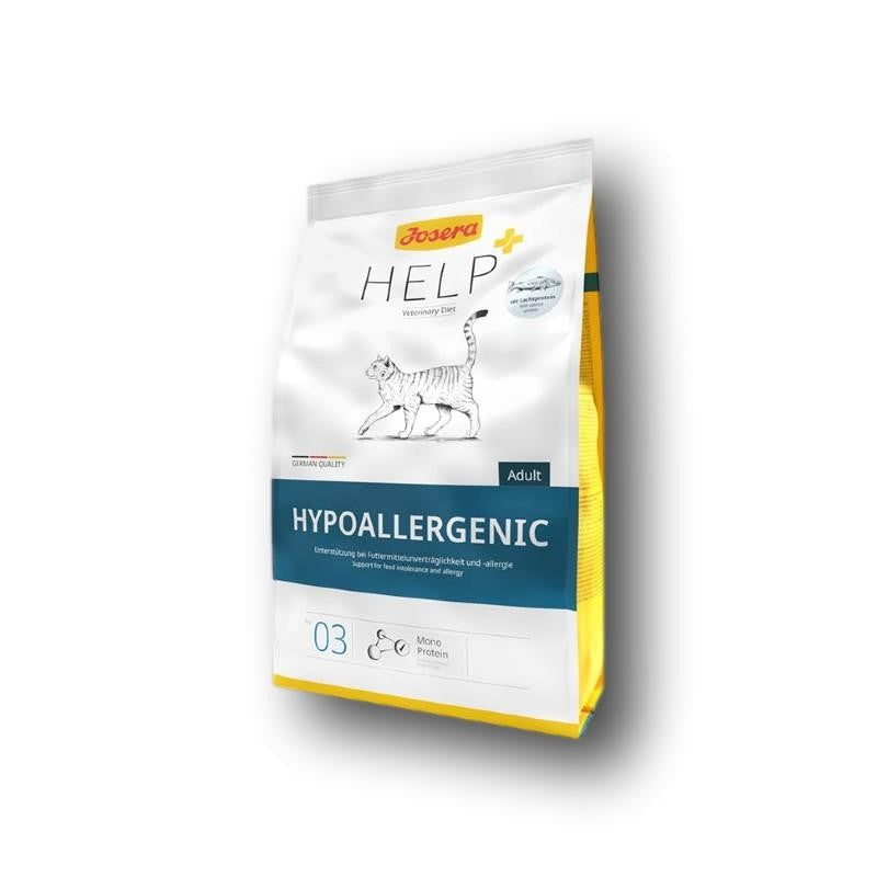 Josera Nr. 03 Hypoallergenic Trockenfutter für Katzen, hochwertige und gut verträgliche Rezeptur mit ausgewählten Zutaten, ideal für sensible Katzen und eine ausgewogene tägliche Fütterung