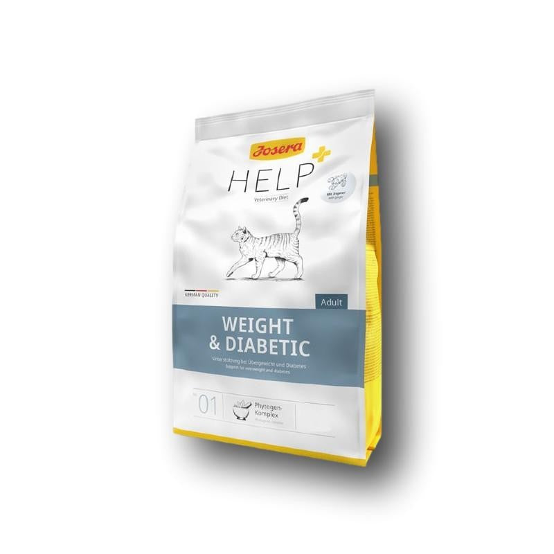 Trockenfutter Josera Nr. 01 Weight & Diabetic für Katzen, schonend verarbeitet, nährstoffreich und gut verträglich, ideal für die tägliche Fütterung von Katzen