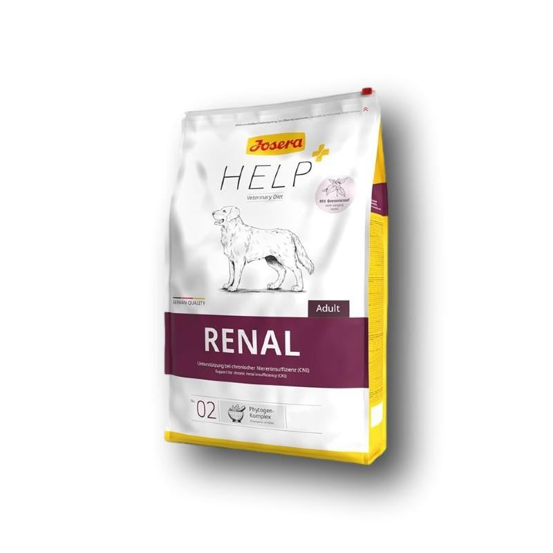 Josera Trockenfutter Nr. 02 Renal für Hunde, schonend verarbeitet, nährstoffreich und gut verträglich, ideal für die tägliche und bekömmliche Fütterung