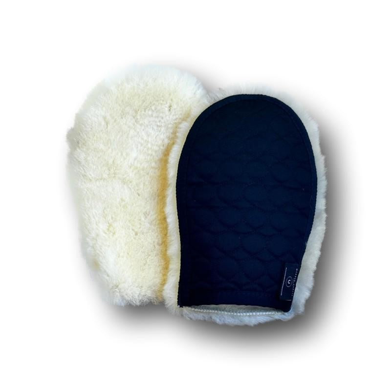 Lammfell Putzhandschuh - 1Stk.