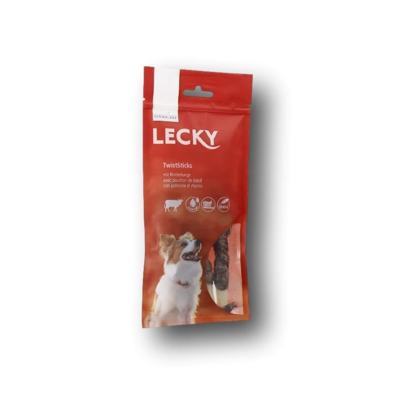 Lecky TwistSticks mit Rinderlunge