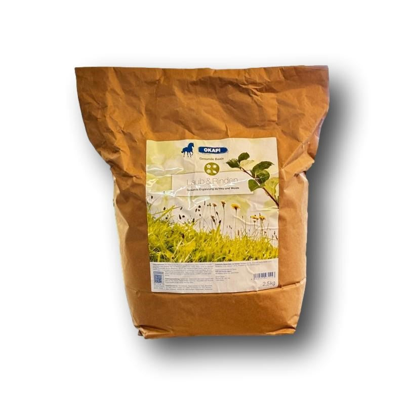 OKAPI Laub und Rinden