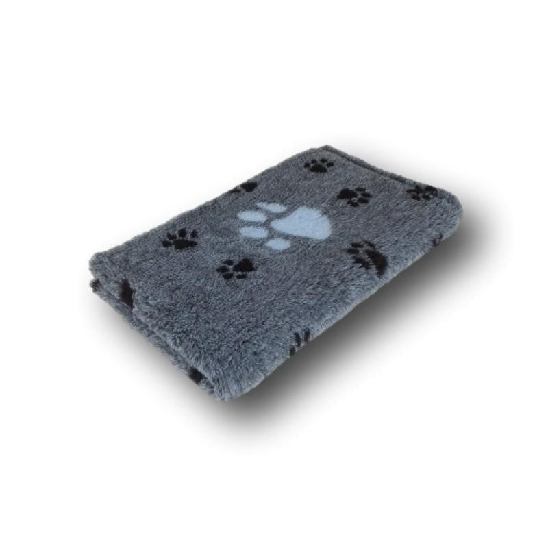 Vet Beddings Premium Hundedecke mit grauen Pfoten