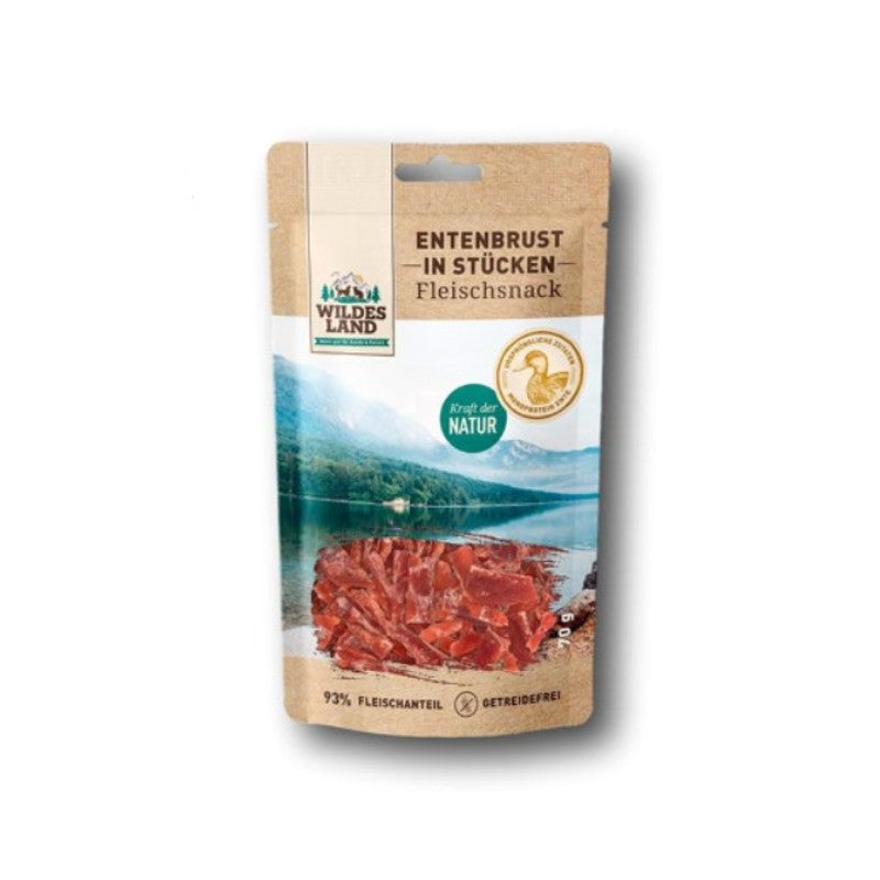 Wildes Land Entenbrust in Stücken