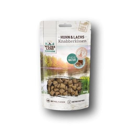 Wildes Land Knabberkissen Huhn & Lachs