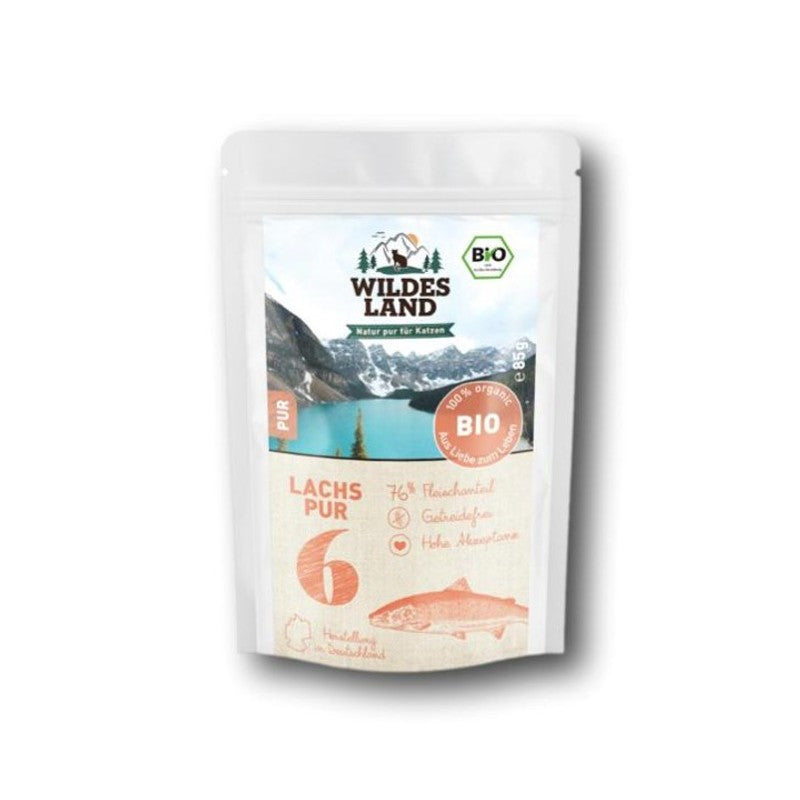 Wildes Land Bio Lachs Pur