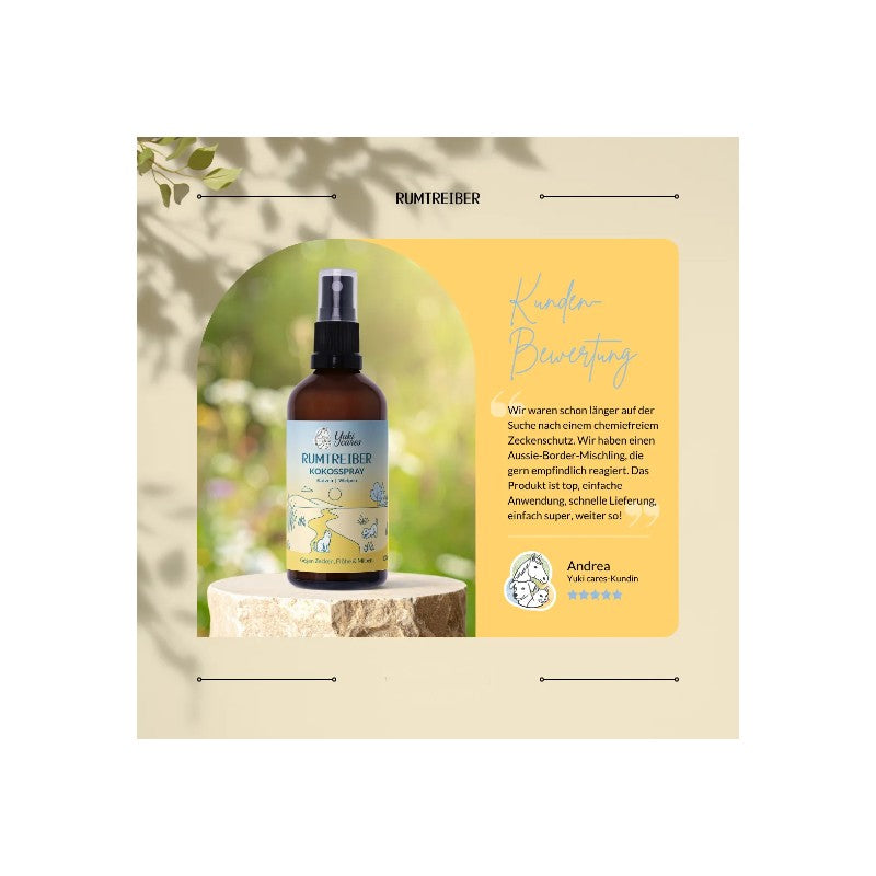 YukiCares Kokosspray Rumtreiber